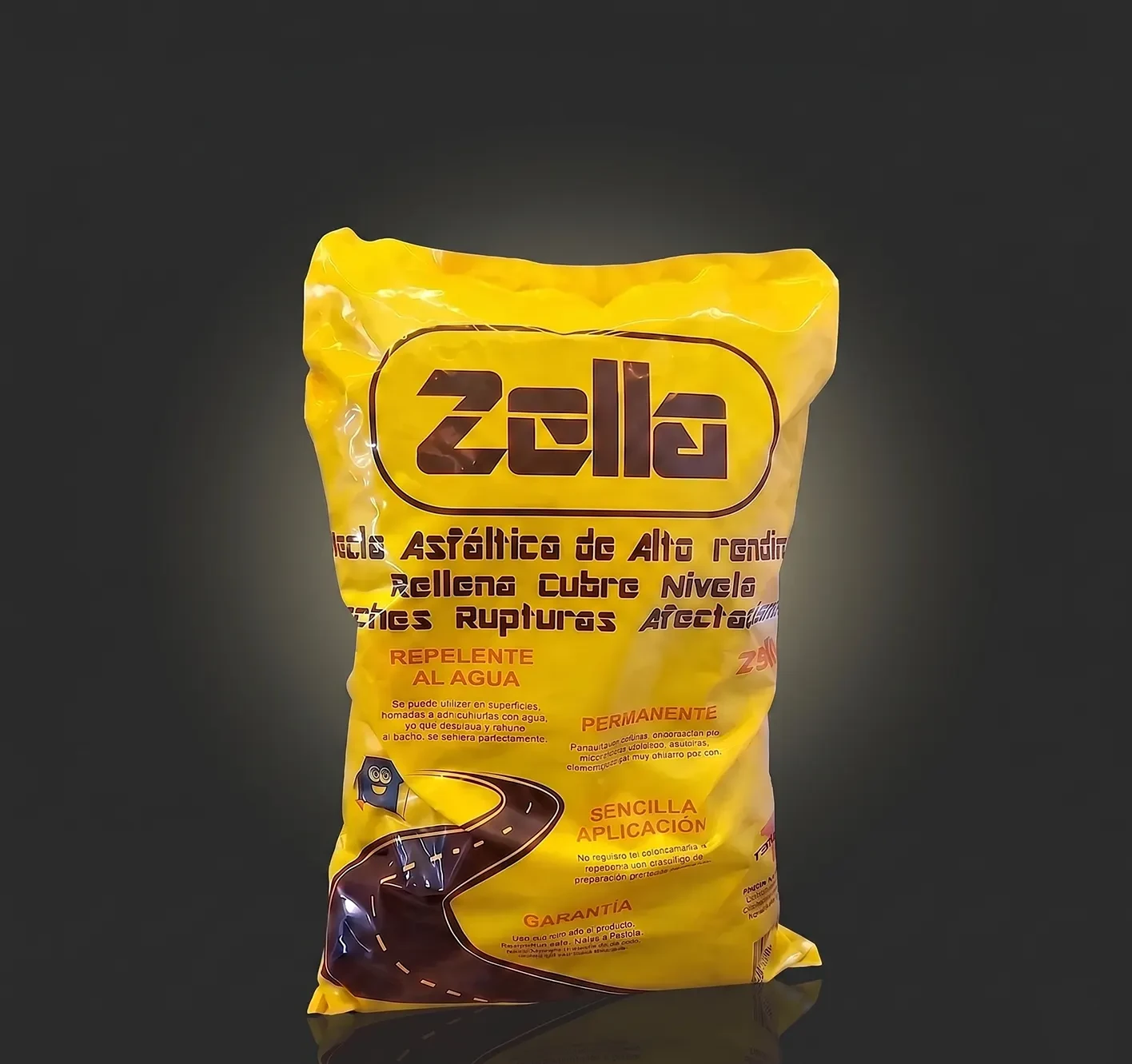 Saco de Zella® mezcla asfáltica en frío